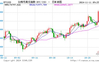 特朗普当选，比特币有望年底突破10万美元