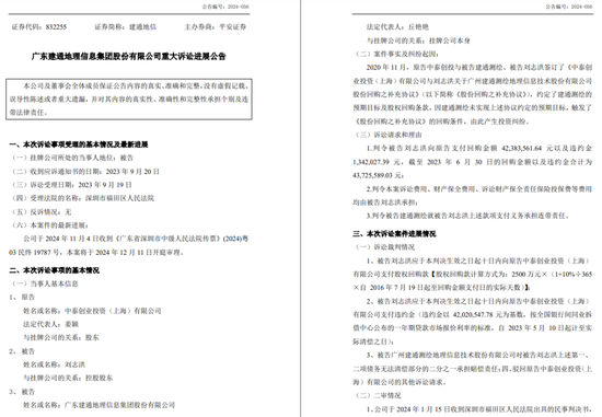 对赌纠纷，人事牵涉，中泰创投起诉“关联方”？-第2张图片-特色小吃做法