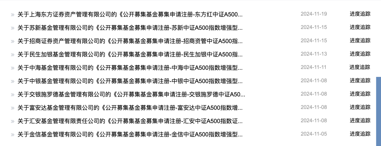 近90只中证A500相关产品上报，中小公募和券商资管都想在指数基金赛道争一争-第1张图片-特色小吃做法