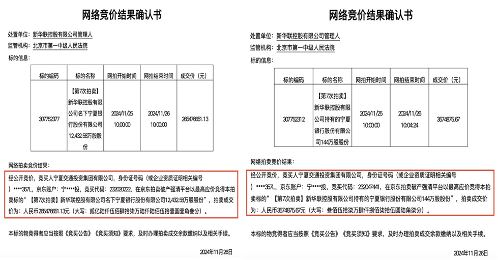 新华联2.7亿清仓所持宁夏银行股份！-第2张图片-特色小吃做法