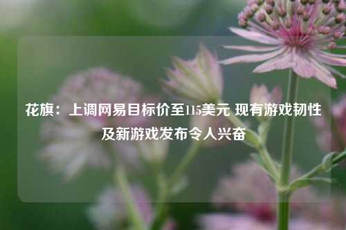 花旗：上调网易目标价至115美元 现有游戏韧性及新游戏发布令人兴奋-第1张图片-特色小吃做法