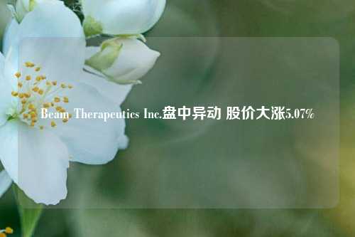 Beam Therapeutics Inc.盘中异动 股价大涨5.07%-第1张图片-特色小吃做法