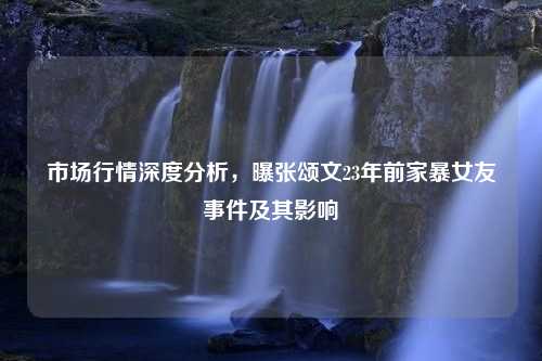 市场行情深度分析，曝张颂文23年前家暴女友事件及其影响