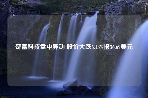 奇富科技盘中异动 股价大跌5.13%报36.69美元