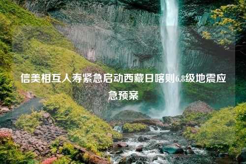 信美相互人寿紧急启动西藏日喀则6.8级地震应急预案