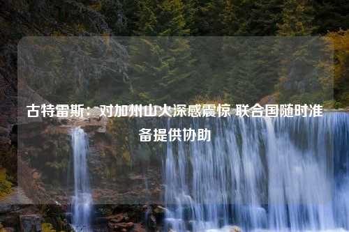 古特雷斯：对加州山火深感震惊 联合国随时准备提供协助