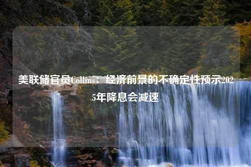 美联储官员Collins：经济前景的不确定性预示2025年降息会减速