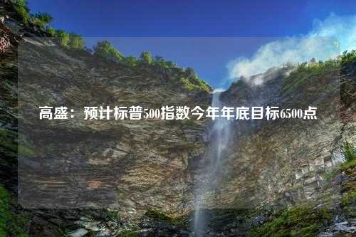 高盛：预计标普500指数今年年底目标6500点