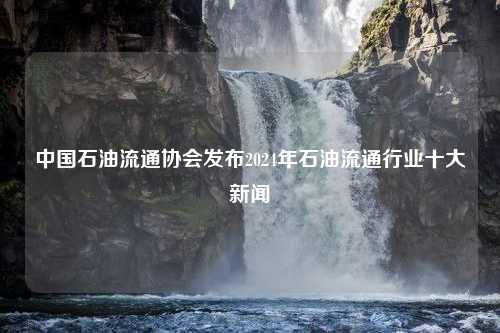 中国石油流通协会发布2024年石油流通行业十大新闻