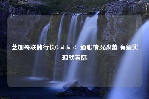 芝加哥联储行长Goolsbee：通胀情况改善 有望实现软着陆