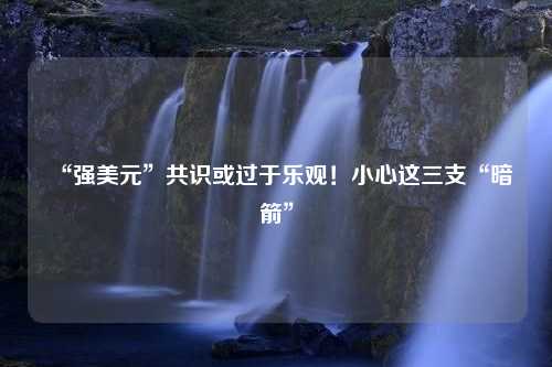 “强美元”共识或过于乐观！小心这三支“暗箭”